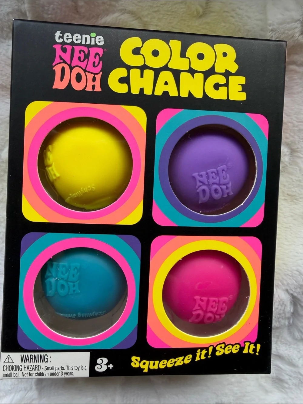 🌈✨ **NIB – TEENIE NEEDOH COLOR CHANGE 4-PACK!** ✨🌈